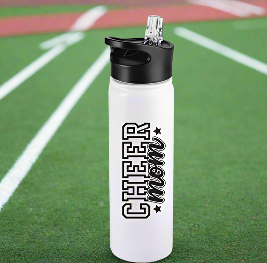 Cheer Mom Water Bottle